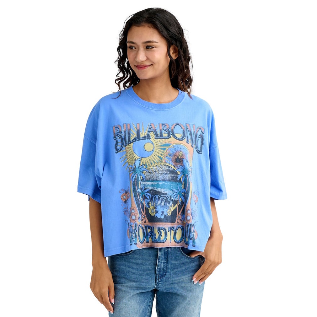 2026春夏 ビラボン レディース アウトドアカジュアル 半袖Tシャツ