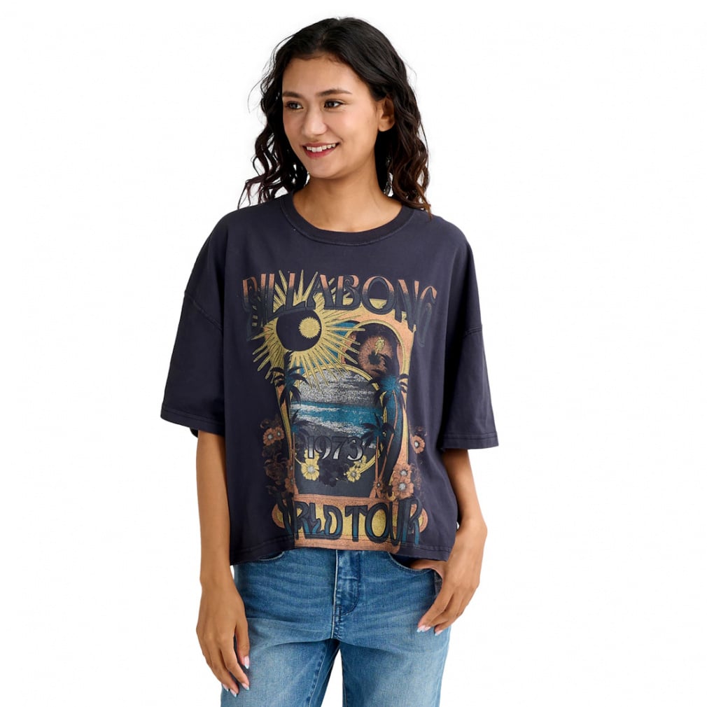 2026春夏 ビラボン レディース アウトドアカジュアル 半袖Tシャツ