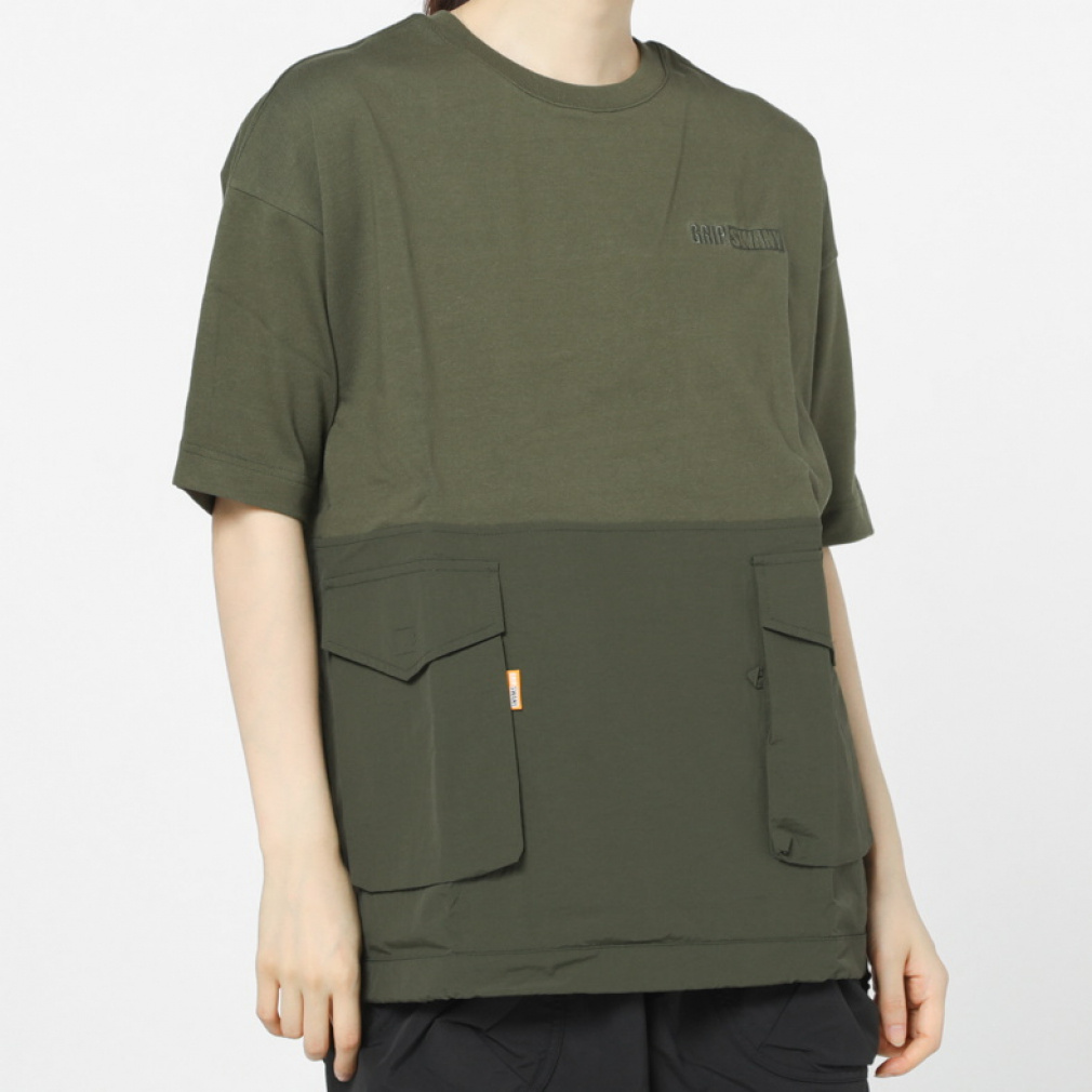 WS GEAR TEE SHIRT(オリーブ-S)