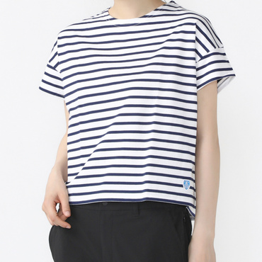 ボートネックS/Sプルオーバー