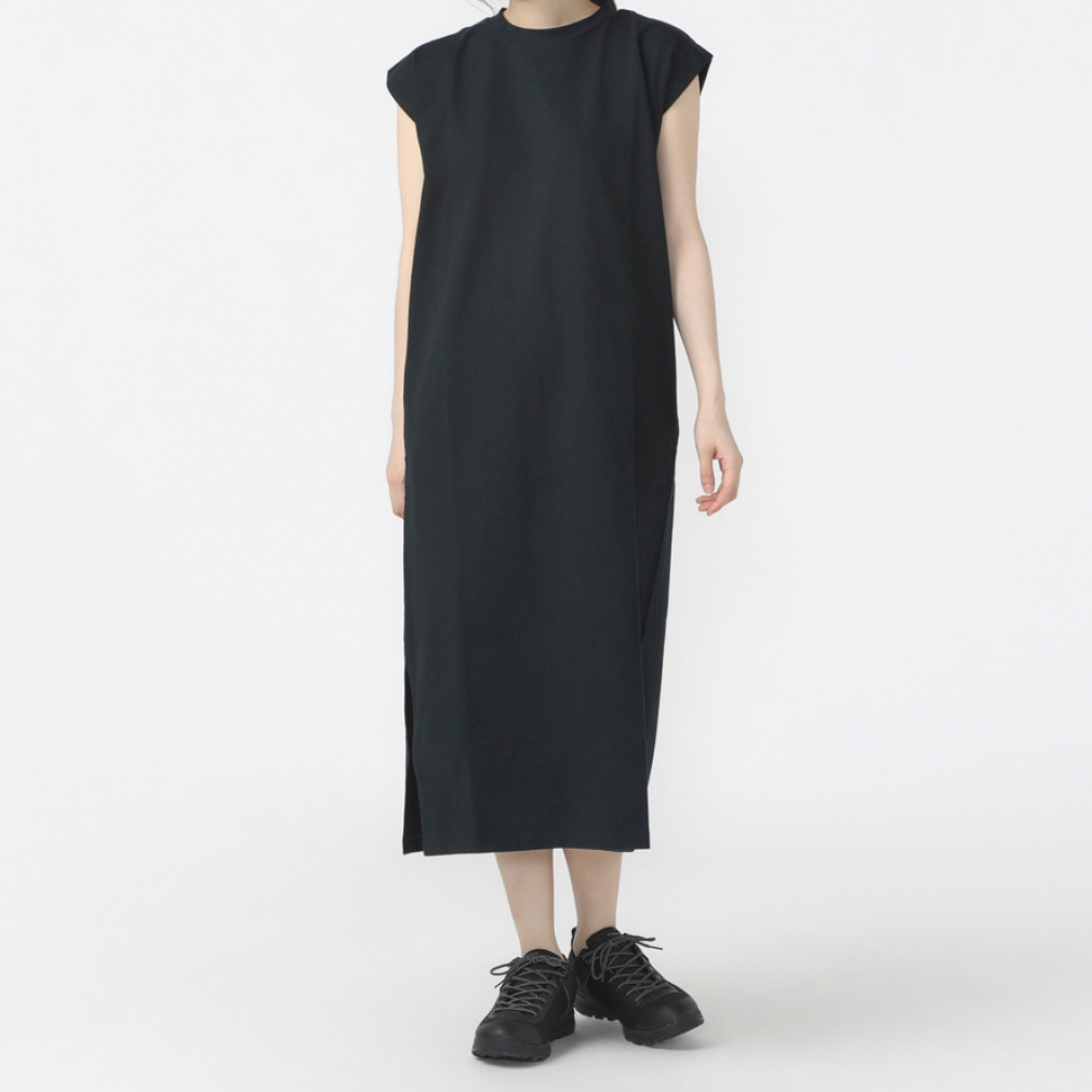 スリーブレスワンピース(ブラック-1)