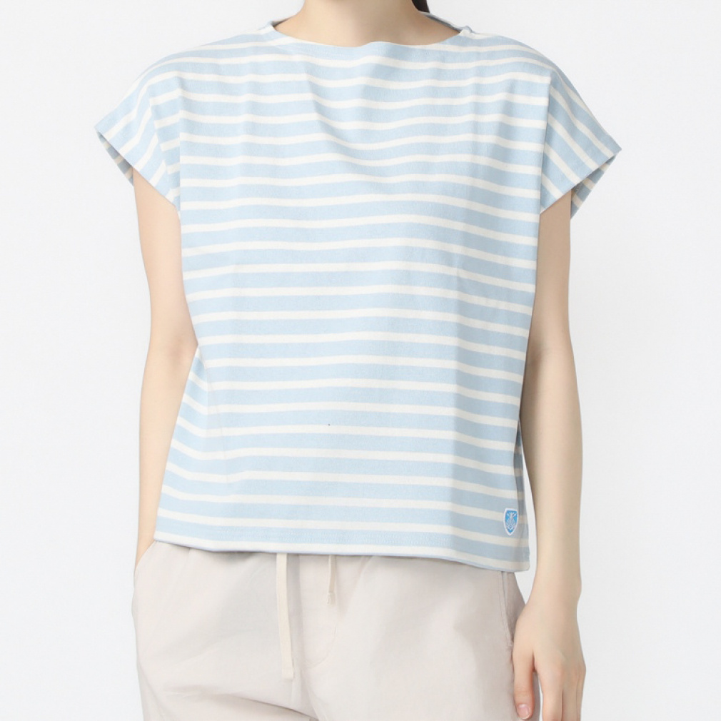 オーシバル レディース アウトドア 半袖Tシャツ FRENCH SLEEVE BOAT