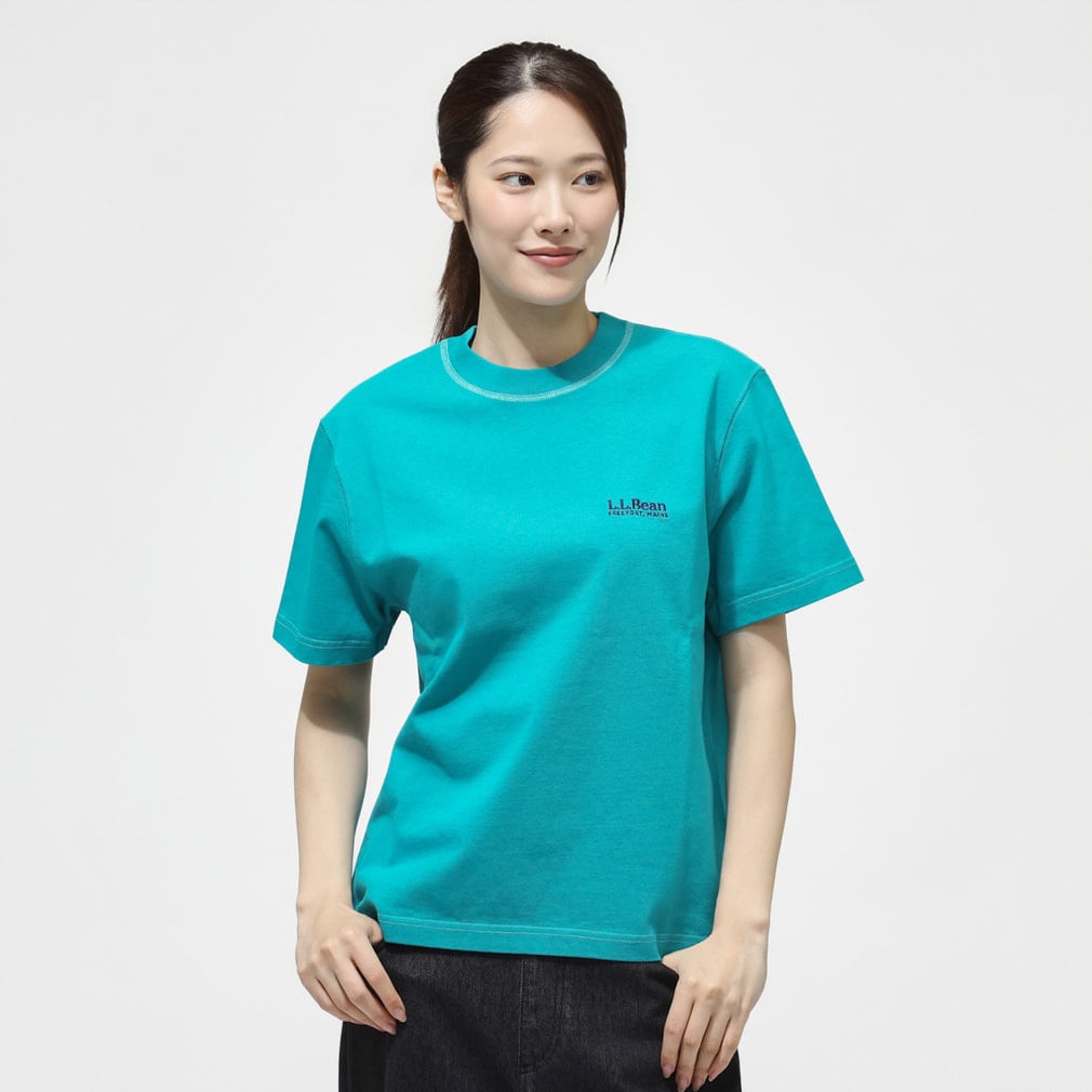 エルエルビーン レディース アウトドアカジュアル 半袖Tシャツ Union