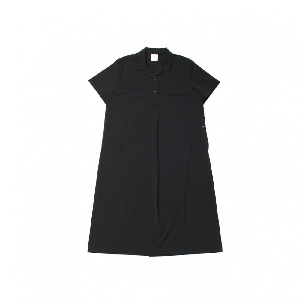Cooling Root Collared Dress(ブラック-S)