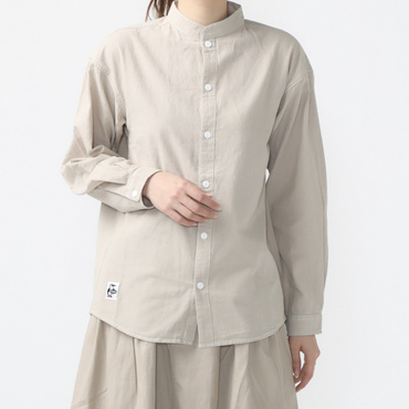 オーバーサイズドボタンフロントハリケーンシャツ Oversized Button Front Hurricane Shirt