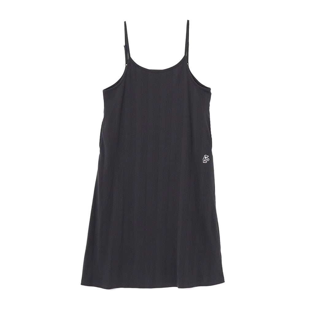 Stratum Rib Camisole One-Piece(ブラック-M)