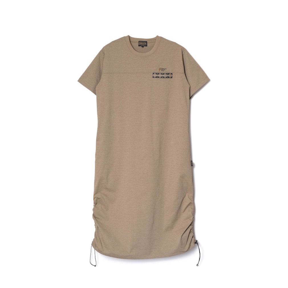 Short Sleeve Dress(ベージュ-FREE)