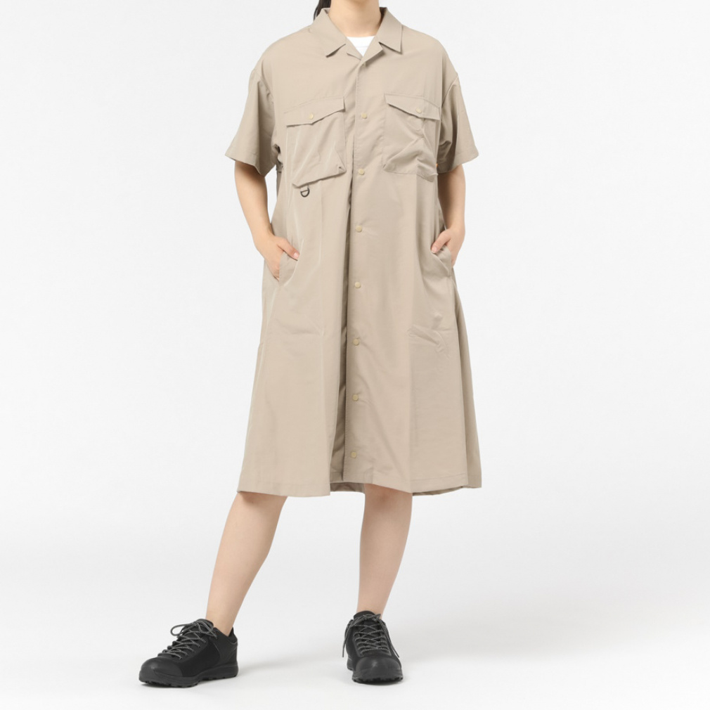 WS CAMP SHIRT ONEPIECE(アイボリー-M)