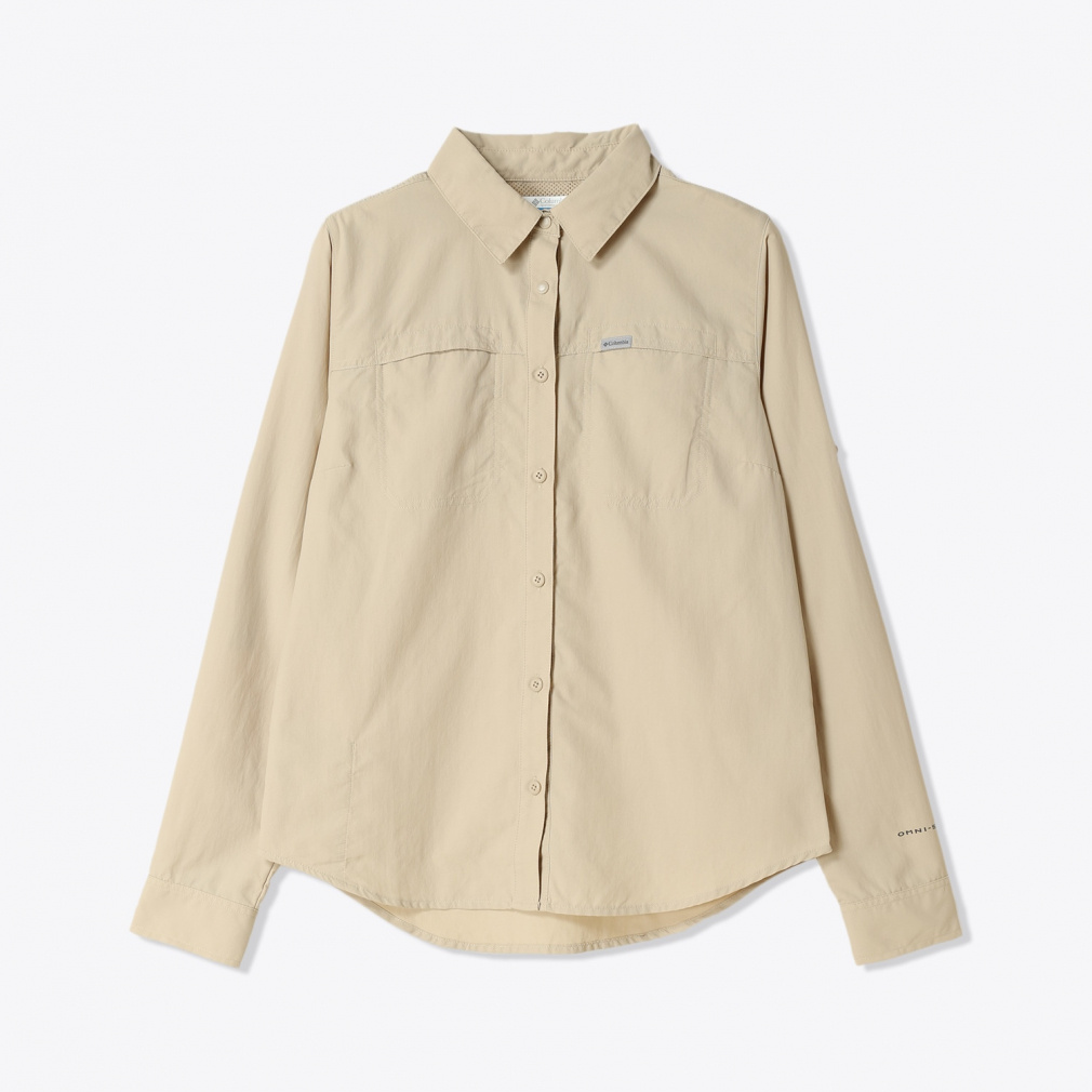 シルバーリッジ3.0ロングスリーブ(ベージュ-S)