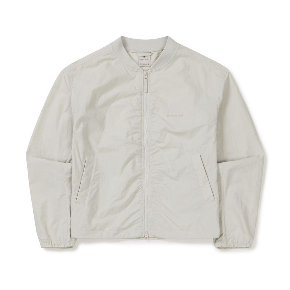 Light Taslan Womens Bomber Jacket(ベージュ-S)