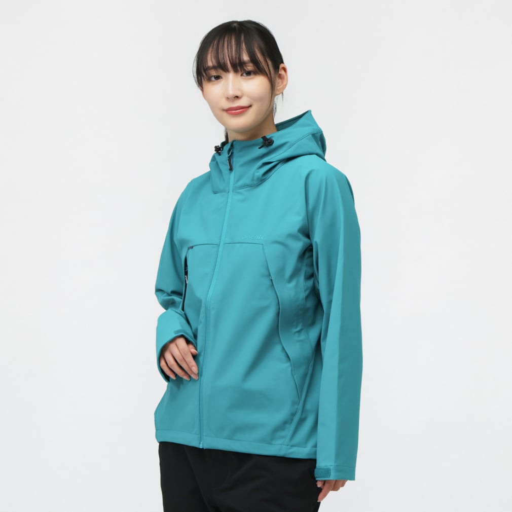【アルペン限定】 ウィンドシェルジャケット(ターコイズブルー-M)