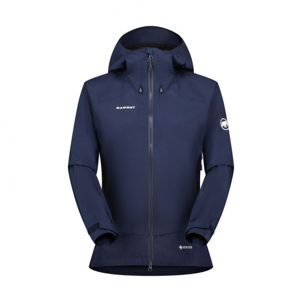 2025秋冬 マムート レディース トレッキング ジャケット アヤコプロ2.0ハードシェルフードジャケットAF ウィメン 1010-30291 5118 : ネイビー MAMMUT