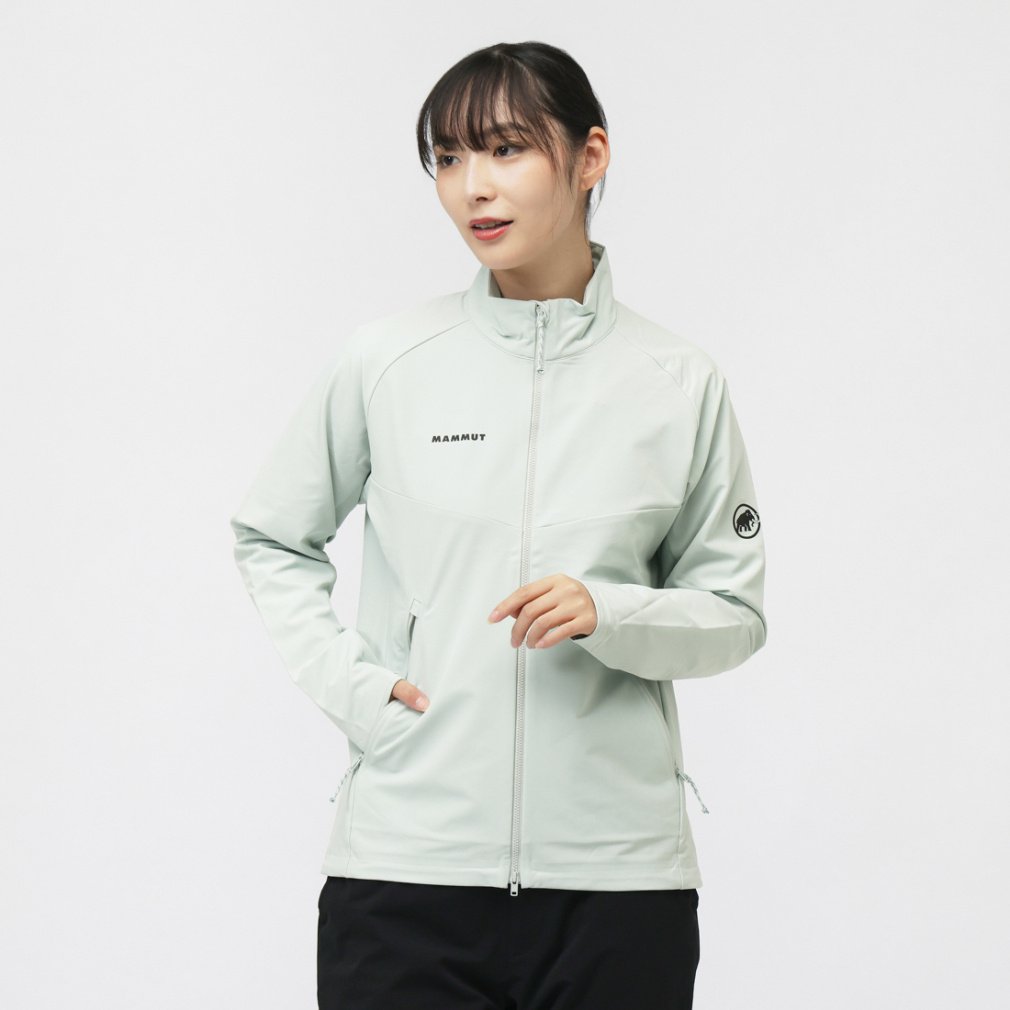 2025秋冬 マムート レディース トレッキング ソフトシェルジャケット