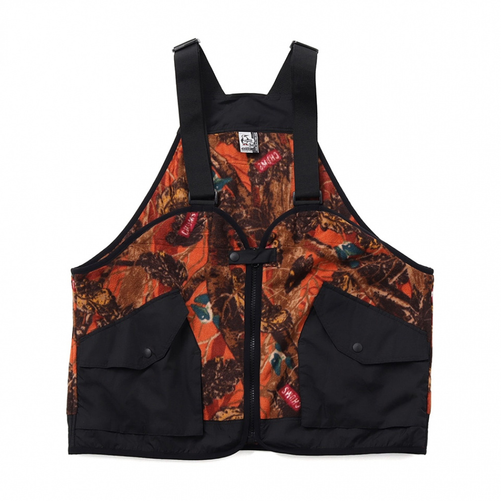 リサイクルチャムリーフリースベスト Recycle Chumley Fleece Vest