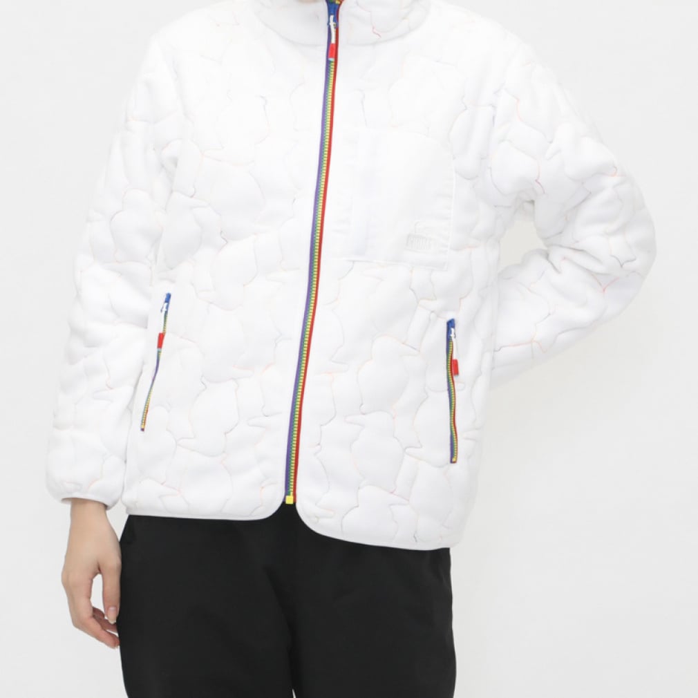 チャムス レディース アウトドアジャケット ブービーステッチフリース