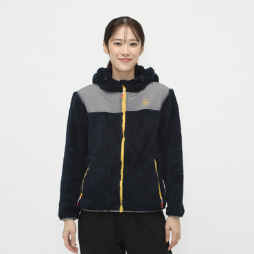 Elmo Fleece Full Zip Parka エルモフリースフルジップパーカー
