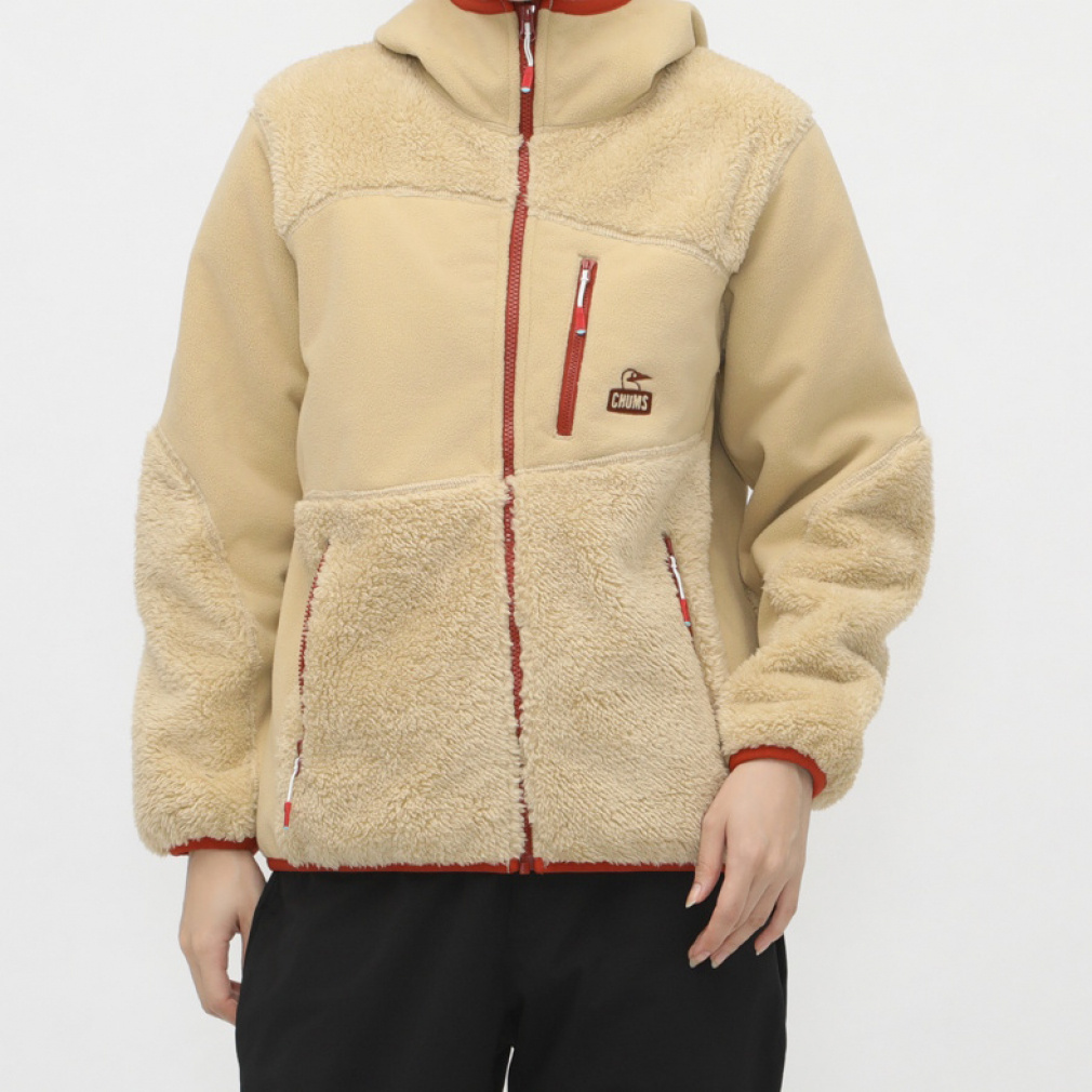 チャムス（CHUMS）/フリース・ニット Bonding Fleece Panel Parka チャムス レディース アウトドア アウトドアジャケット Bonding Fleece