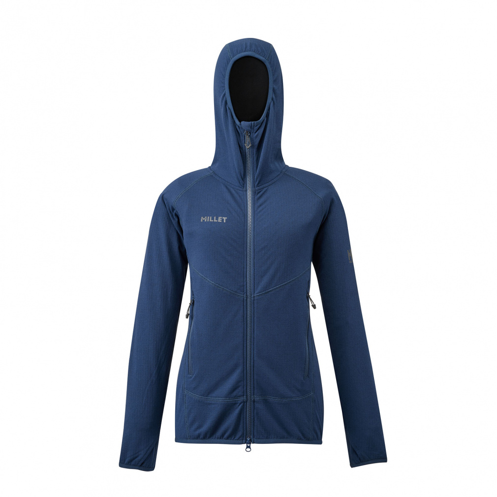 DRY GRID HOODIE W(ネイビー-S)