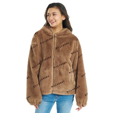 FUR LOGO JACKET
