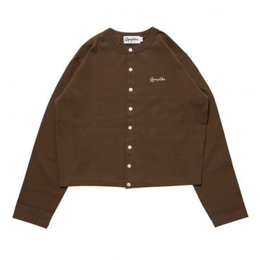 ショートクルーネックカーディガン