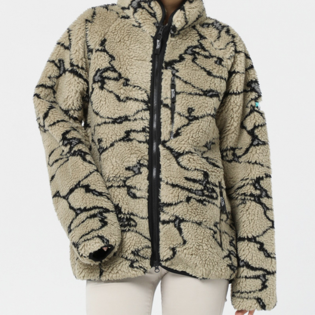 マナスタッシュ レディース アウトドア フリースジャケット LITHIUM