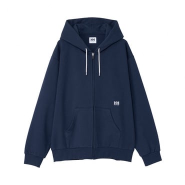 ワン ポイント ロゴ フルジップ スウェット フーディー