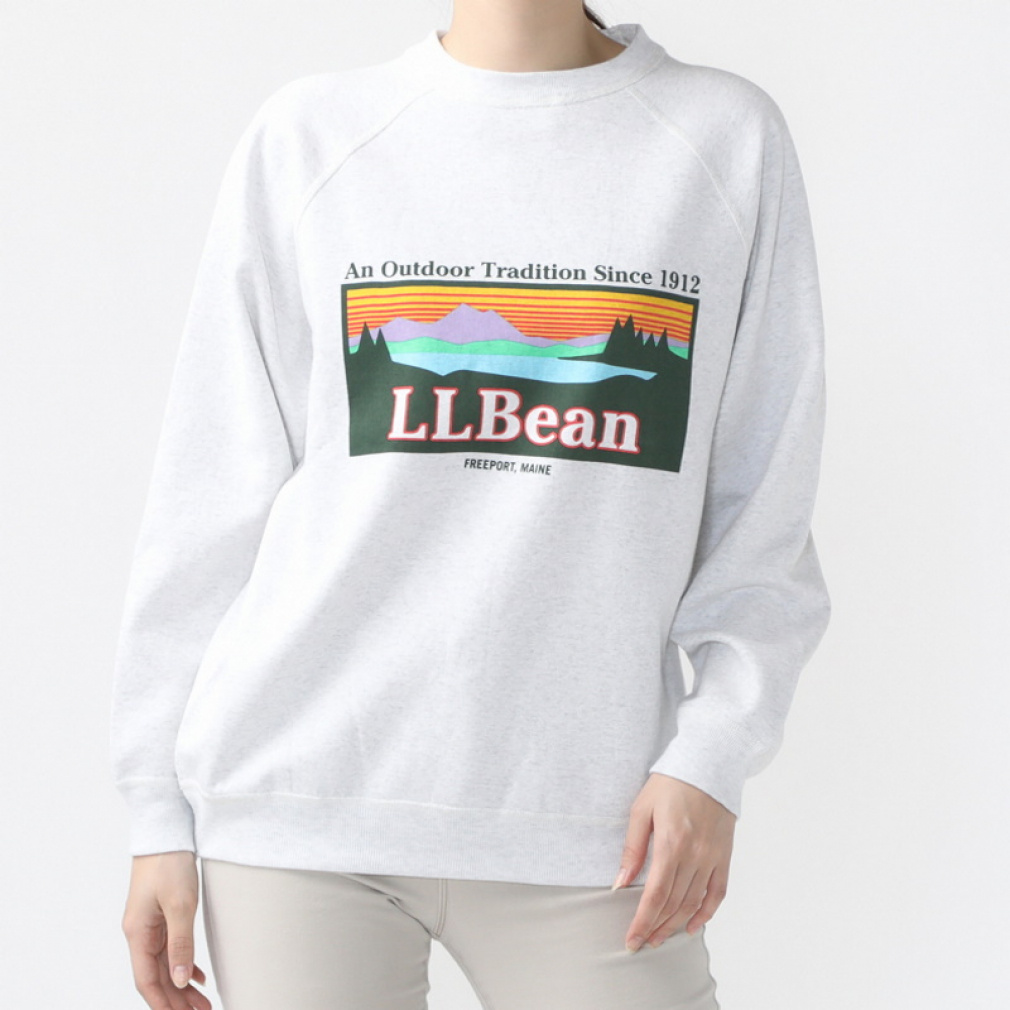 Portage Crewneck Sweatshirt(ミデアムグレー-M)