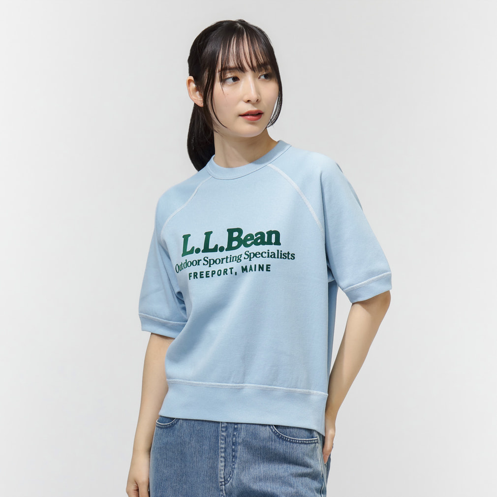 Portage Short-Sleeve Sweatshirt(サックスブルー-M)