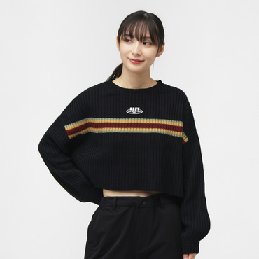 HORIZON SWEATER(ブラック-S)