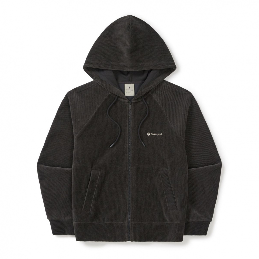 2025H~ Xm[s[N fB[X AEghAJWA XEFbgp[J[ Corduroy Wmn s S-Cropped Hood Zip S25WWFFJ73 snow peak