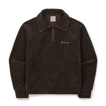 Corduroy Wmn s Half Zip Sweatshirt