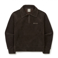 Corduroy Wmn s Half Zip Sweatshirt