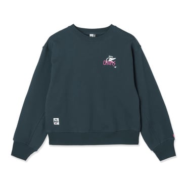CHUMS is FUN Short Length Crew Top