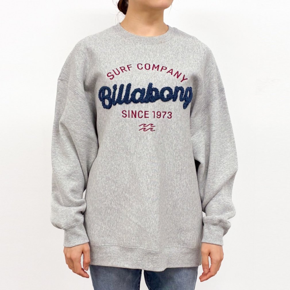 【アルペン限定】 CURSIVE LOOSE FIT CREW(ライトグレー-M)