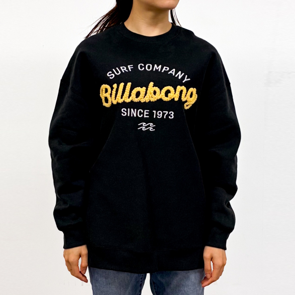 【アルペン限定】 CURSIVE LOOSE FIT CREW(ブラック-M)