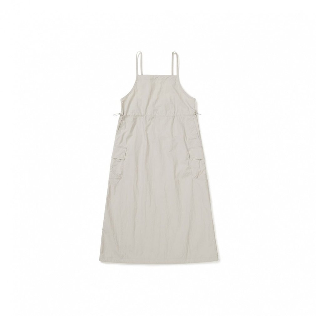 Taslan Sleeveless Dress(サンド-M　レディス)