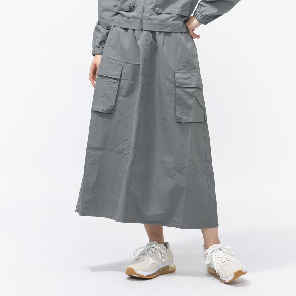 【アルペン限定】 SP EX Rip Stop Woven skirt(ダークグレー-S)