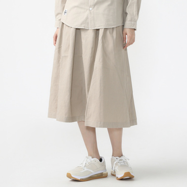 ツータックワイドスカートライト Two Tuck Wide Skirt Light
