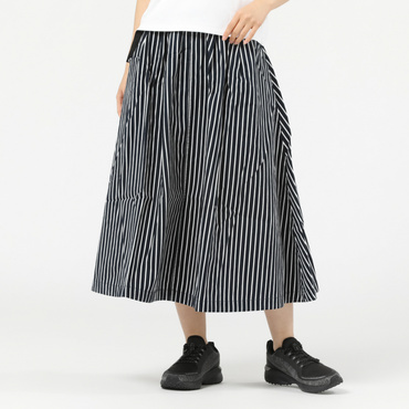 Two Tuck Wide Skirt