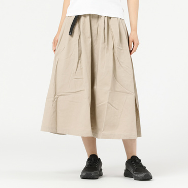 Two Tuck Wide Skirt