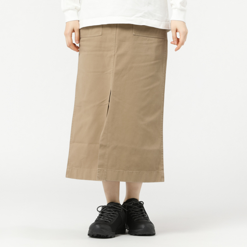 LONG BAKER SKIRT(ベージュ-S)