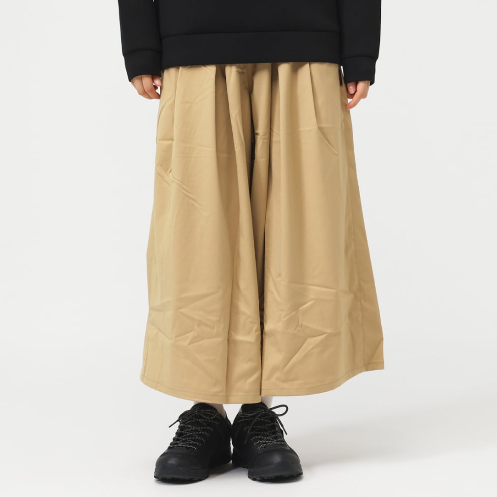 GABARDINE FLARE PANT(ベージュ-S)