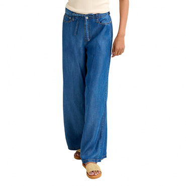 TENCEL DENIM LONG PANTS