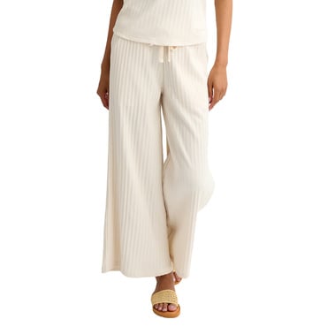 JACQUARD RIB LONG PANTS