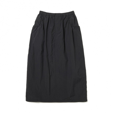 Nylon Tussah Utility Storage Skirt(ブラック-4)