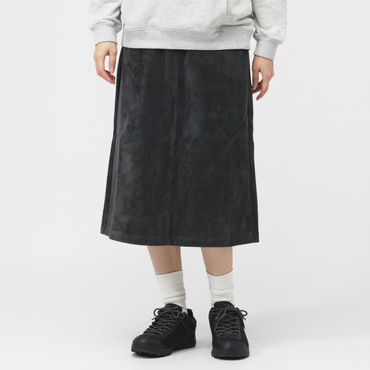 Corduroy Womens Skirt(ダークグレー-S)
