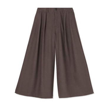 Brushed Wide Flare Pants