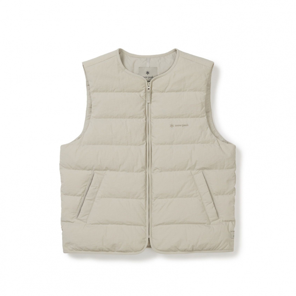 Land Wmns Lightweight Down Vest(ライトベージュ-XS)