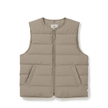 Land Wmns Lightweight Down Vest(ミデアムグレー-M)