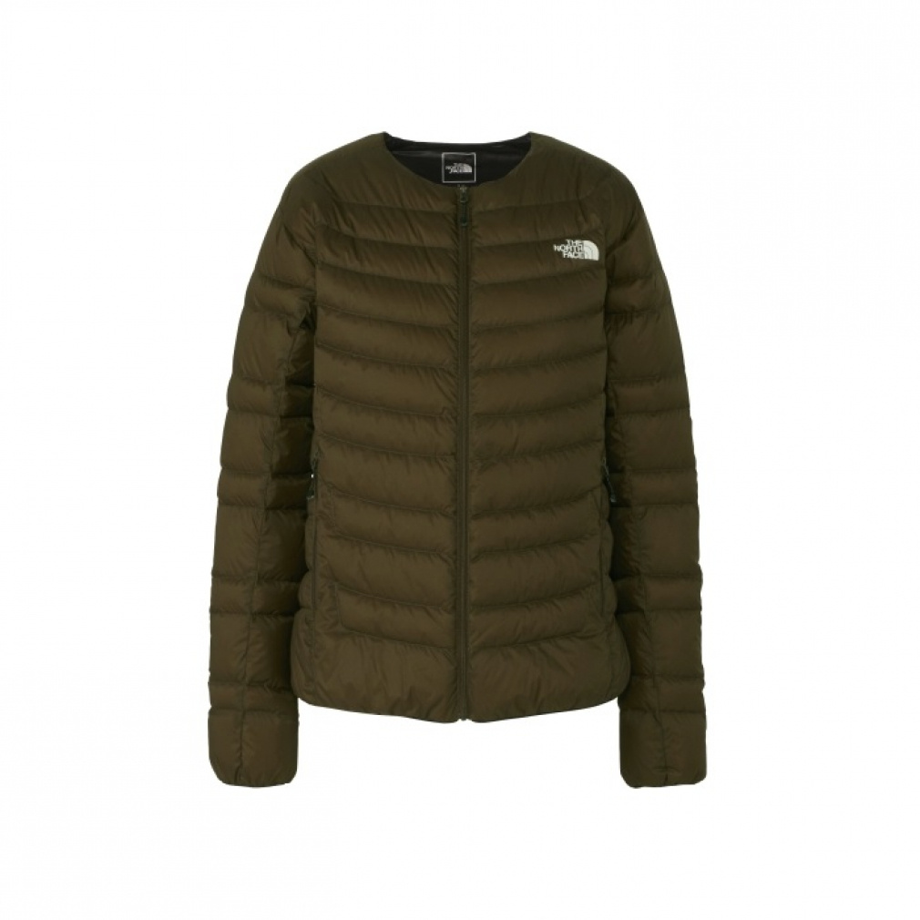 Thunder Roundneck Jacket サンダーラウンドネックジャケット(ブラウン-M　レディス)